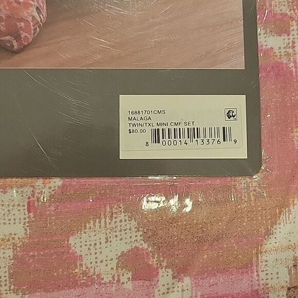 Reversible Twin XL Comforter Set 2 piece - Picture 2 of 5